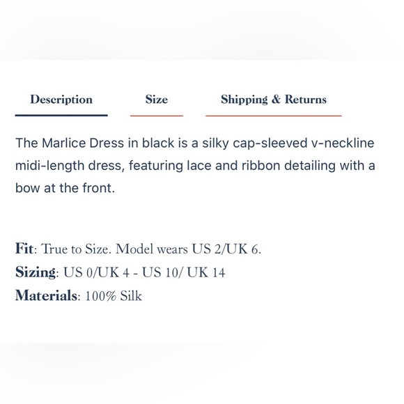 Rixo x Ciao Lucia Marlice Dress Black - Picture 4 of 7